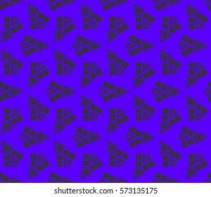 Ornamental seamless pattern. Vector abstract background.