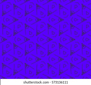 Ornamental seamless pattern. Vector abstract background.