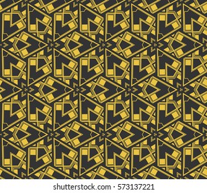Ornamental seamless pattern. Vector abstract background.