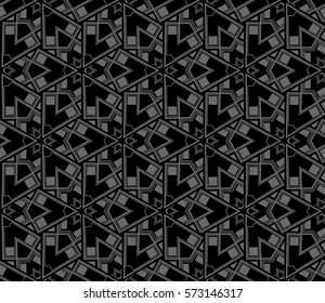 Ornamental seamless pattern. Vector abstract background.