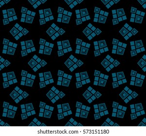 Ornamental seamless pattern. Vector abstract background.