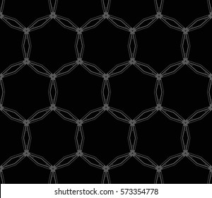 Ornamental seamless pattern. Vector abstract background.