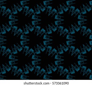 Ornamental seamless pattern. Vector abstract background.