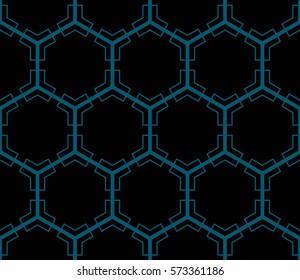 Ornamental seamless pattern. Vector abstract background.