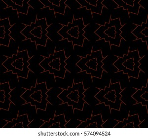 Ornamental seamless pattern. Vector abstract background.