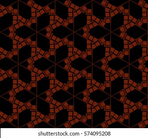 Ornamental seamless pattern. Vector abstract background.