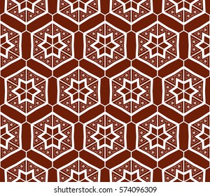 Ornamental seamless pattern. Vector abstract background.