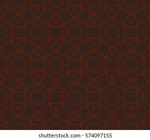 Ornamental seamless pattern. Vector abstract background.