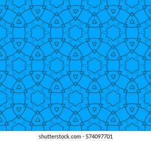 Ornamental seamless pattern. Vector abstract background.