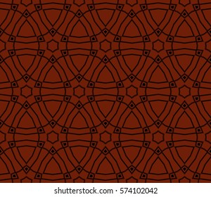 Ornamental seamless pattern. Vector abstract background.