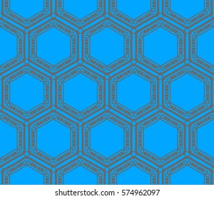 Ornamental seamless pattern. Vector abstract background.