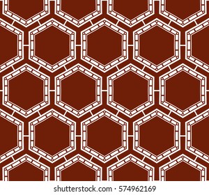 Ornamental seamless pattern. Vector abstract background.