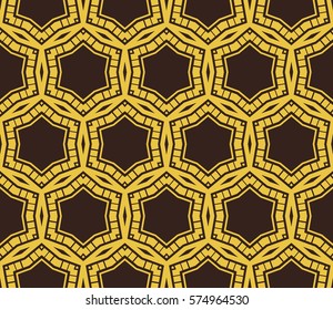 Ornamental seamless pattern. Vector abstract background.