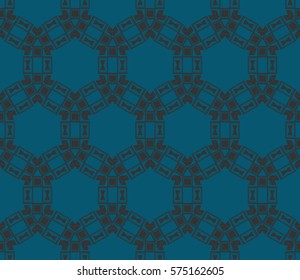 Ornamental seamless pattern. Vector abstract background.