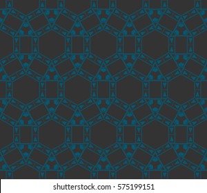 Ornamental seamless pattern. Vector abstract background.