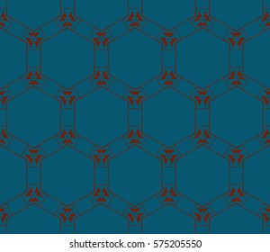 Ornamental seamless pattern. Vector abstract background.