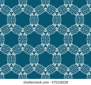 Ornamental seamless pattern. Vector abstract background.