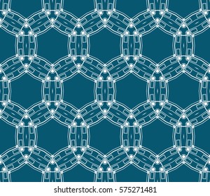 Ornamental seamless pattern. Vector abstract background.