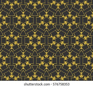 Ornamental seamless pattern. Vector abstract background.
