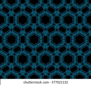 Ornamental seamless pattern. Vector abstract background.