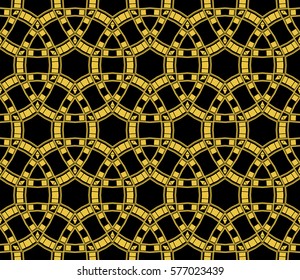 Ornamental seamless pattern. Vector abstract background.