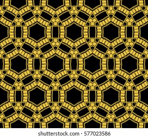 Ornamental seamless pattern. Vector abstract background.