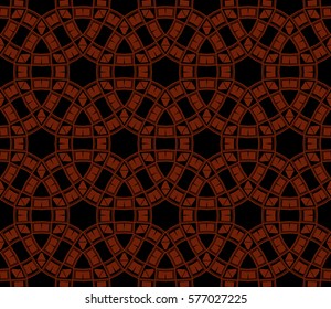 Ornamental seamless pattern. Vector abstract background.