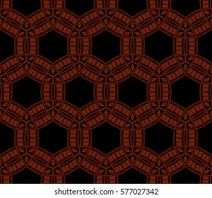 Ornamental seamless pattern. Vector abstract background.