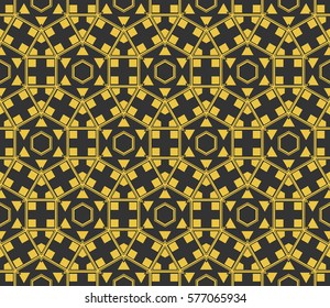 Ornamental seamless pattern. Vector abstract background.