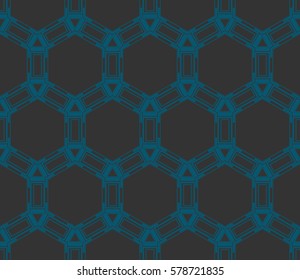 Ornamental seamless pattern. Vector abstract background.