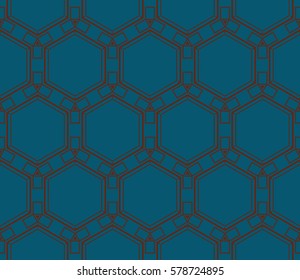 Ornamental seamless pattern. Vector abstract background.