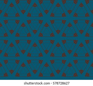 Ornamental seamless pattern. Vector abstract background.