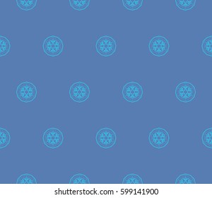 Ornamental seamless pattern. Vector abstract background.