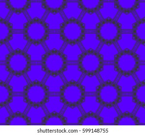 Ornamental seamless pattern. Vector abstract background.