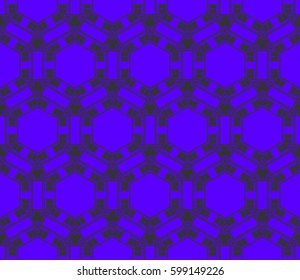 Ornamental seamless pattern. Vector abstract background.