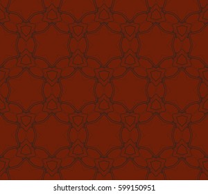 Ornamental seamless pattern. Vector abstract background.
