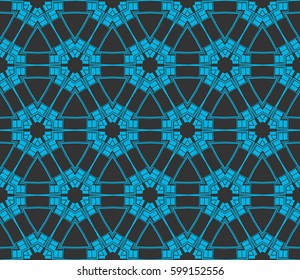 Ornamental seamless pattern. Vector abstract background.