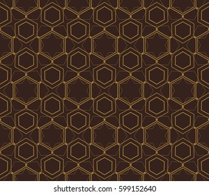 Ornamental seamless pattern. Vector abstract background.