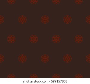 Ornamental seamless pattern. Vector abstract background.