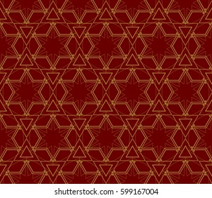 Ornamental seamless pattern. Vector abstract background.