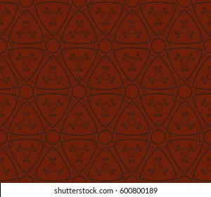 Ornamental seamless pattern. Vector abstract background.
