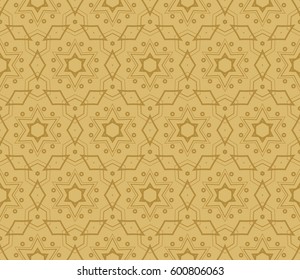 Ornamental seamless pattern. Vector abstract background.
