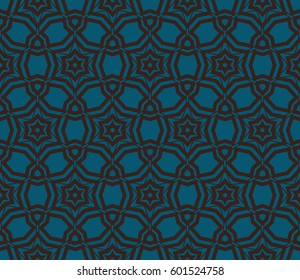 Ornamental seamless pattern. Vector abstract background.
