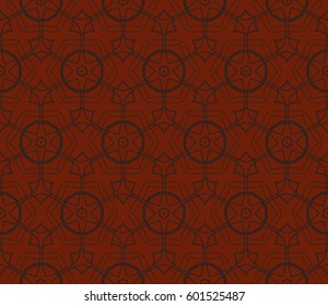 Ornamental seamless pattern. Vector abstract background.