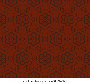 Ornamental seamless pattern. Vector abstract background.