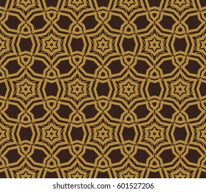 Ornamental seamless pattern. Vector abstract background.