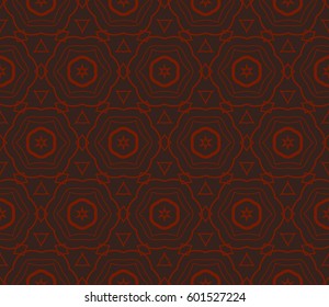 Ornamental seamless pattern. Vector abstract background.
