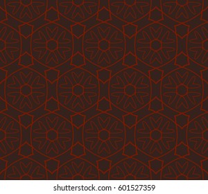 Ornamental seamless pattern. Vector abstract background.