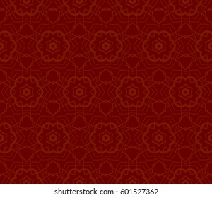 Ornamental seamless pattern. Vector abstract background.