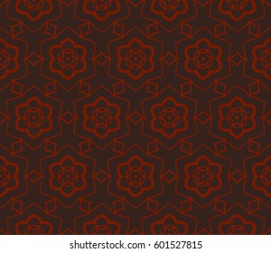 Ornamental seamless pattern. Vector abstract background.